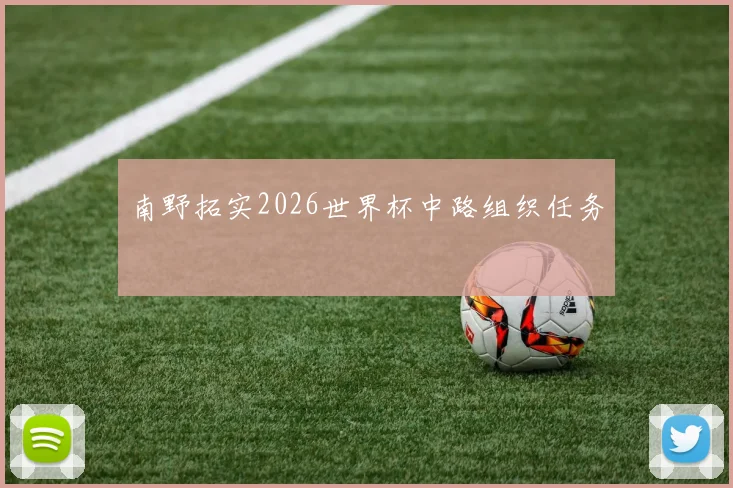 南野拓实2026世界杯中路组织任务